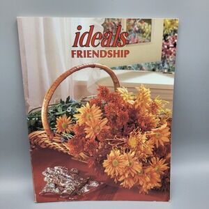 Vintage Ideals Friendship 1993 Vol.50 No.6 Magazine September Poetry Art Poems
